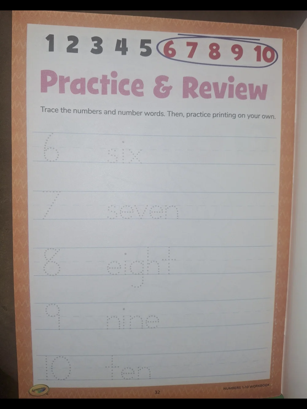 Crayola Numbers Workbook Set - Yellow, Green & Purple